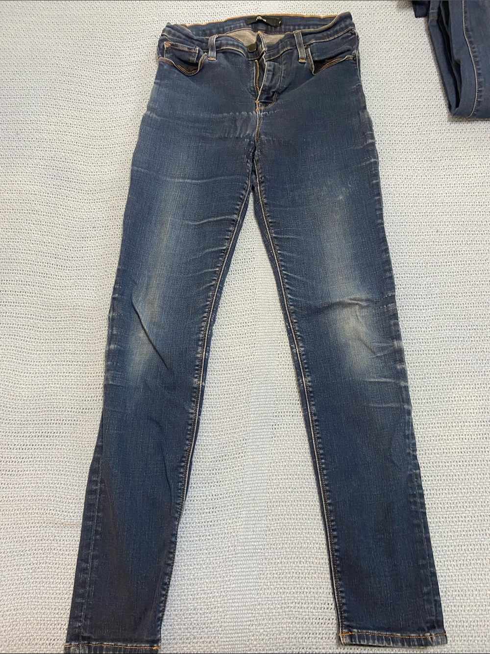 Hudson Jeans Skinny Dark Blue Stretch Denim - Nico Super Skinny